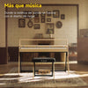 Piano digital Donner 88 teclas OURA R300 color madera claro - Imagen 6