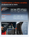 Guitarra para viaje Donner Hush X Live Negra - Imagen 7