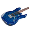 Guitarra eléctrica Ibanez GRX70QA  Transparent Blue - Imagen 4