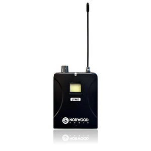 Bodypack para sistema inalámbrico Norwood LYNXRA (Banda A)