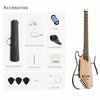 Guitarra Eléctrica de viaje Donner HUSH I PRO - Imagen 3