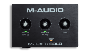 Interfaz de audio M-Audio Mtrack Solo II