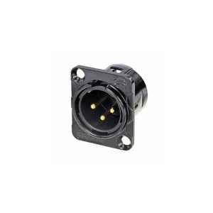Conector chasis XLR macho Rean RC3MDLB