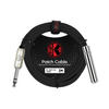 Cable alargador 6,3 de 3mt Kirlin AP-456PR/BK - Imagen 1