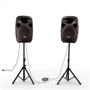 Pack de parlantes 15 pulgadas con atril ARX PQ-15AUC