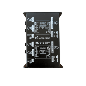 Caja directa pasiva Dual K-Acoustic KK-012