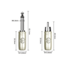 Cable 2 RCA a 2 Plug mono 2mt Kirlin AP403PR-3M-BK - Imagen 3