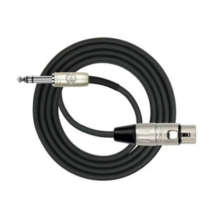 Cable XLR Hembra a plug 1/4 3 mt Kirlin MP484-3M-BK