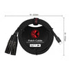 Cable USB C a XLR Macho 3mt Kirlin UYC390-3M - Imagen 3