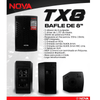 Parlante activo 8 pulgadas Vamav Nova TX8 - Imagen 3